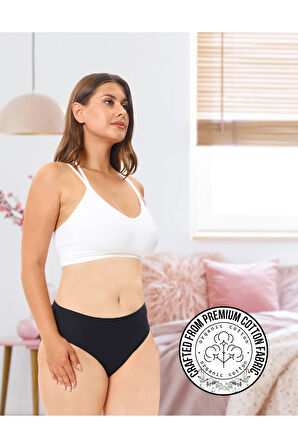 ALYA UNDERWEAR Kadın Pamuklu Külot Basic Slip Renkli Iç Çamaşırı 10'lu Paket ( Multicolor-x36)