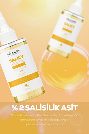 Akne & Siyah Nokta Karşıtı Gözenek Sıkılaştırıcı Salisilik Asit Tonik 200ml