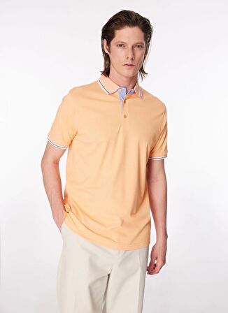 Düz Somon Erkek Polo T-Shirt CM DS 01 02