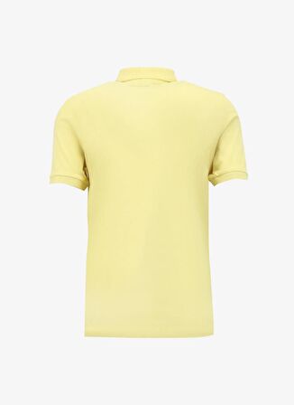 Fabrika Düz Açık Sarı Erkek Polo T-Shirt LEGOLAS Y