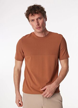 Fabrika Tarçın Erkek Bisiklet Yaka Basic Jakarlı Kazak F4SM-KZK 0710