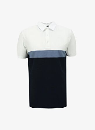 Lacivert Erkek Polo Yaka Regular Fit Polo T-Shirt FC4SM-TST 0758
