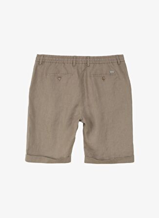 Açık Kahve Erkek Lastikli Regular Fit Bermuda Şort FC4SM-SHT 0928