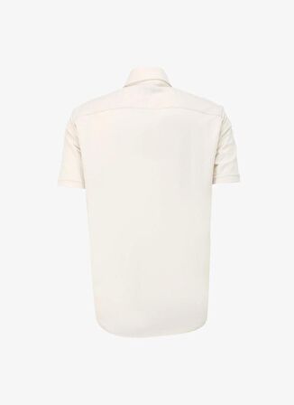 Fabrika Bej Erkek Basic Kısa Kollu Gömlek F4SM-GML 0940