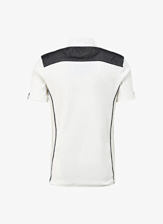 Fabrika Düz Beyaz Erkek Polo T-Shirt F4SM-TST 0750