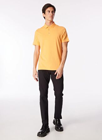 Açık Turuncu Erkek Polo Yaka Regular Fit Polo T-Shirt FC4SM-TST 0250