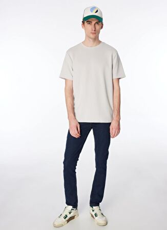 Fabrika Normal Bel Dar Paça Skinny Fit Lacivert Erkek Denim Pantolon F4SM-PNT 106