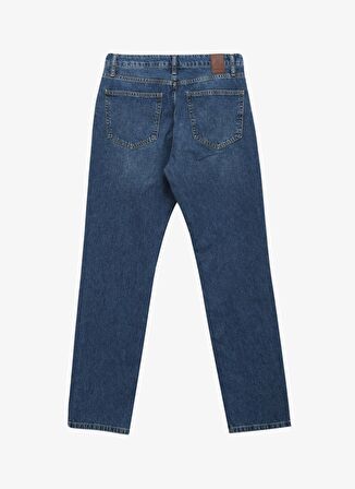 Fabrika Normal Bel Normal Paça Regular Fit Mavi Erkek Denim Pantolon F4SM-PNT 109