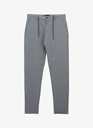 Lastikli Bel Dar Paça Lacivert Erkek Chino Pantolon FC4SM-PNT 0783