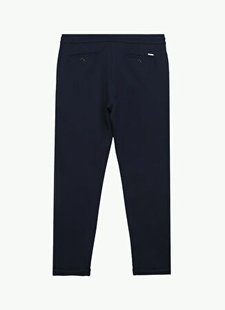 Lastikli Bel Duble Paça Lacivert Erkek Chino Pantolon FC4SM-PNT 0756