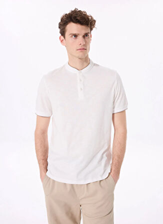 Fabrika Comfort Kırık Beyaz Erkek Regular Fit T-Shirt FC4SM-TST 0764