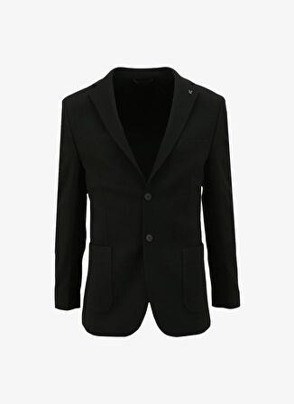 Fabrika Basic Siyah Erkek Düz Ceket F4SM-CKT 0278