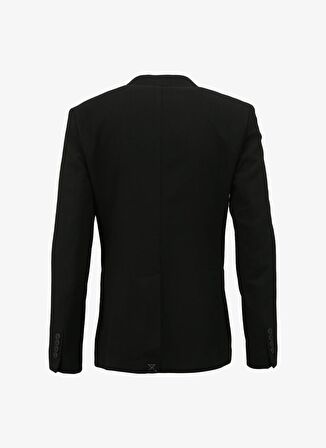 Fabrika Basic Siyah Erkek Düz Ceket F4SM-CKT 0278