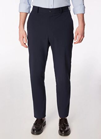 Fabrika Normal Bel Normal Paça Lacivert Erkek Chino Pantolon F4SM-PNT 0720