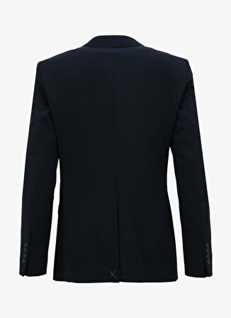 Fabrika Slim Fit Lacivert Erkek Düz Ceket F4SM-CKT 0951