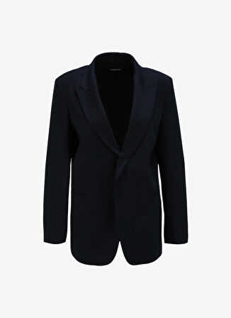 Basic Lacivert Kadın Ceket F3WL-CKT W26B