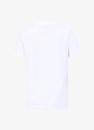 Fabrika Beyaz Kadın V Yaka Basic T-Shirt F4SL-TST0719