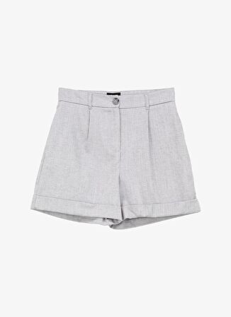 Fabrika Gri Kadın Basic Şort F4SL-SHT0056