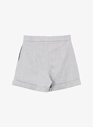 Fabrika Gri Kadın Basic Şort F4SL-SHT0056