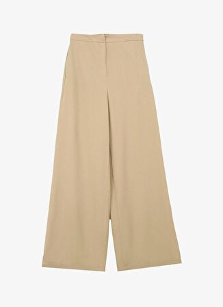 Normal Bel Flare Bej Kadın Pantolon FC4SL-PNT0869