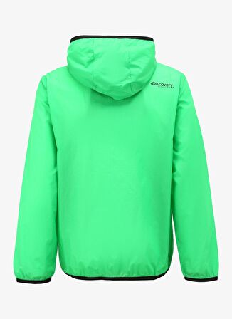 Yeşil Erkek Kapüşon Yaka Rüzgarlık D4SM-TRC3222