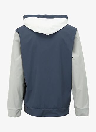 Antrasit Erkek Kapüşonlu Relaxed Blok Sweatmont D4SM-SWT3284