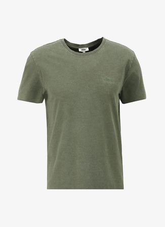 Jeep Haki Erkek Bisiklet Yaka Relaxed Baskılı T-Shirt C4SM-TST4707