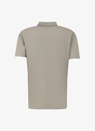 Jeep Taş Erkek Polo Yaka Relaxed Nakışlı Polo T-Shirt C4SM-TST4528
