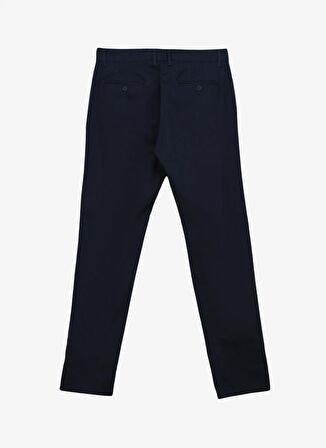 Fabrika Normal Bel Normal Paça Lacivert Erkek Chino Pantolon F4SM-PNT-658