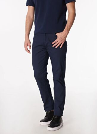 Normal Bel Normal Paça Lacivert Chino Pantolon FC4SM-PNT-0456