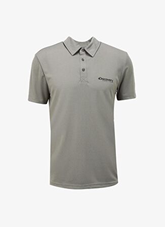 Gri Erkek Polo T-Shirt D4SM-TST3247