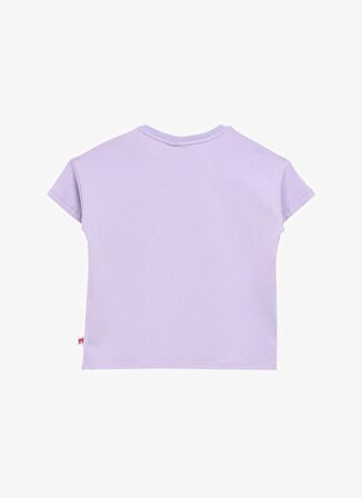 Barbie Baskılı Lila Kız Çocuk T-Shirt BRB4SG-TST6007