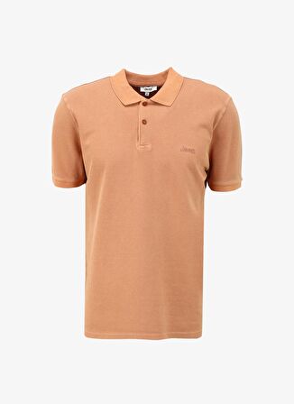 Jeep Açık Turuncu Erkek Polo Yaka Relaxed Polo T-Shirt J4SM-TST7232