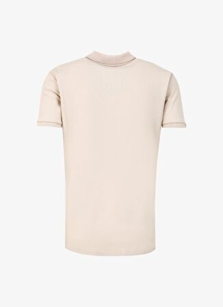 Jeep Bej Erkek Polo Yaka Basic Polo T-Shirt J4SM-TST7234
