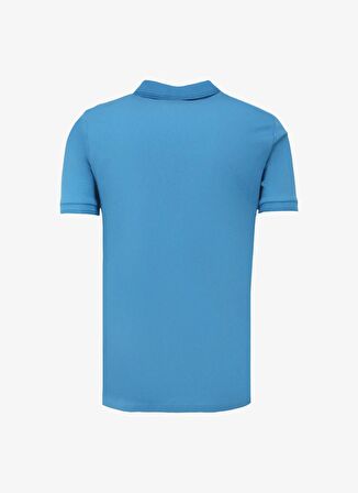 Discovery Expedition Mavi Erkek Polo Yaka Basic Polo T-Shirt D4SM-TST3248