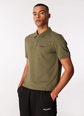 Haki Erkek Relaxed Fit Polo T-Shirt D4SM-TST3248