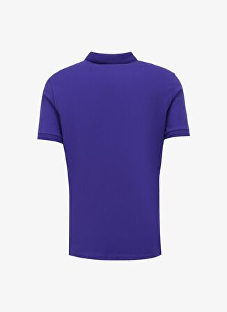 Mor Erkek Basic Polo T-Shirt D4SM-TST3248