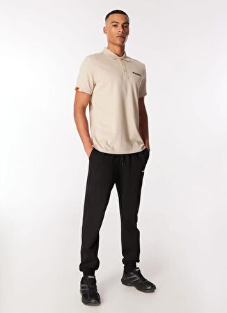 Discovery Expedition Düz Bej Erkek Polo T-Shirt D4SM-TST3248