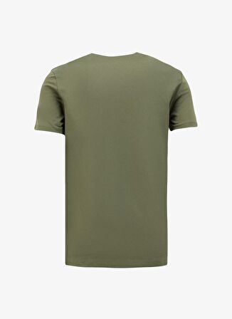 Discovery Expedition Haki Bisiklet Yaka T-Shirt D4SM-TST3290