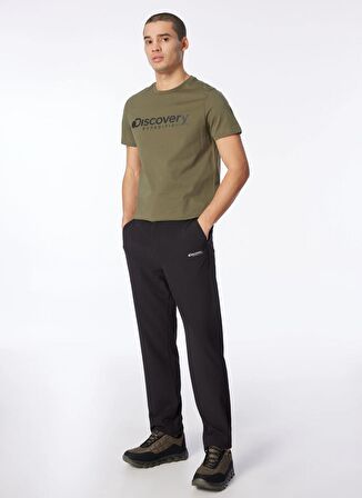 Discovery Expedition Haki Erkek Bisiklet Yaka T-Shirt D4SM-TST3290