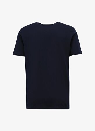 Discovery Expedition Lacivert Erkek Bisiklet Yaka T-Shirt D4SM-TST3290