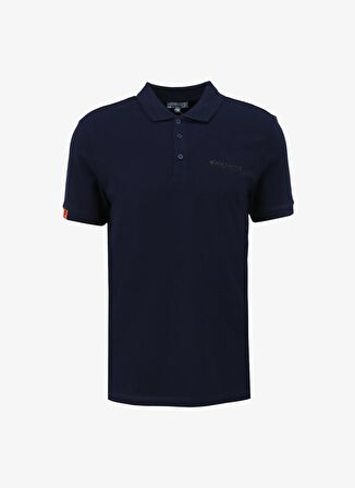 Discovery Expedition Lacivert Erkek Basic Polo T-Shirt D4SM-TST3248