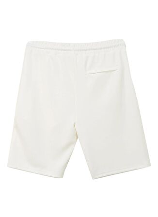 Discovery Expedition Beyaz Erkek Sweat Şort D4SM-SHT3221