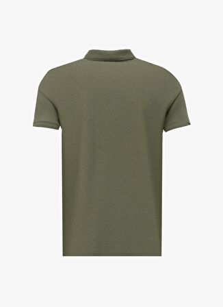 Haki Erkek Basic Polo T-Shirt D4SM-TST3283