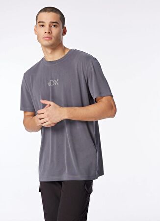 Antrasit Erkek T-Shirt D4SM-TST3282