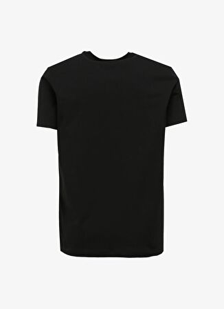Discovery Expedition Siyah Erkek Bisiklet Yaka T-Shirt D4SM-TST3294