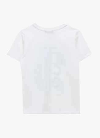 Baskılı Kırık Beyaz Unisex T-Shirt D4SU-TST 3305