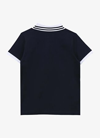 Baskılı Lacivert Erkek T-Shirt D4SB-TST3049