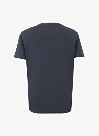 Discovery Expedition Antrasit Erkek Bisiklet Yaka Basic Baskılı T-Shirt D4SM-TST3306