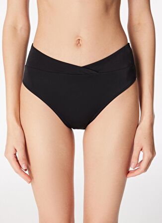 Fabrika Siyah Kadın Bikini Alt 24-OLIVA